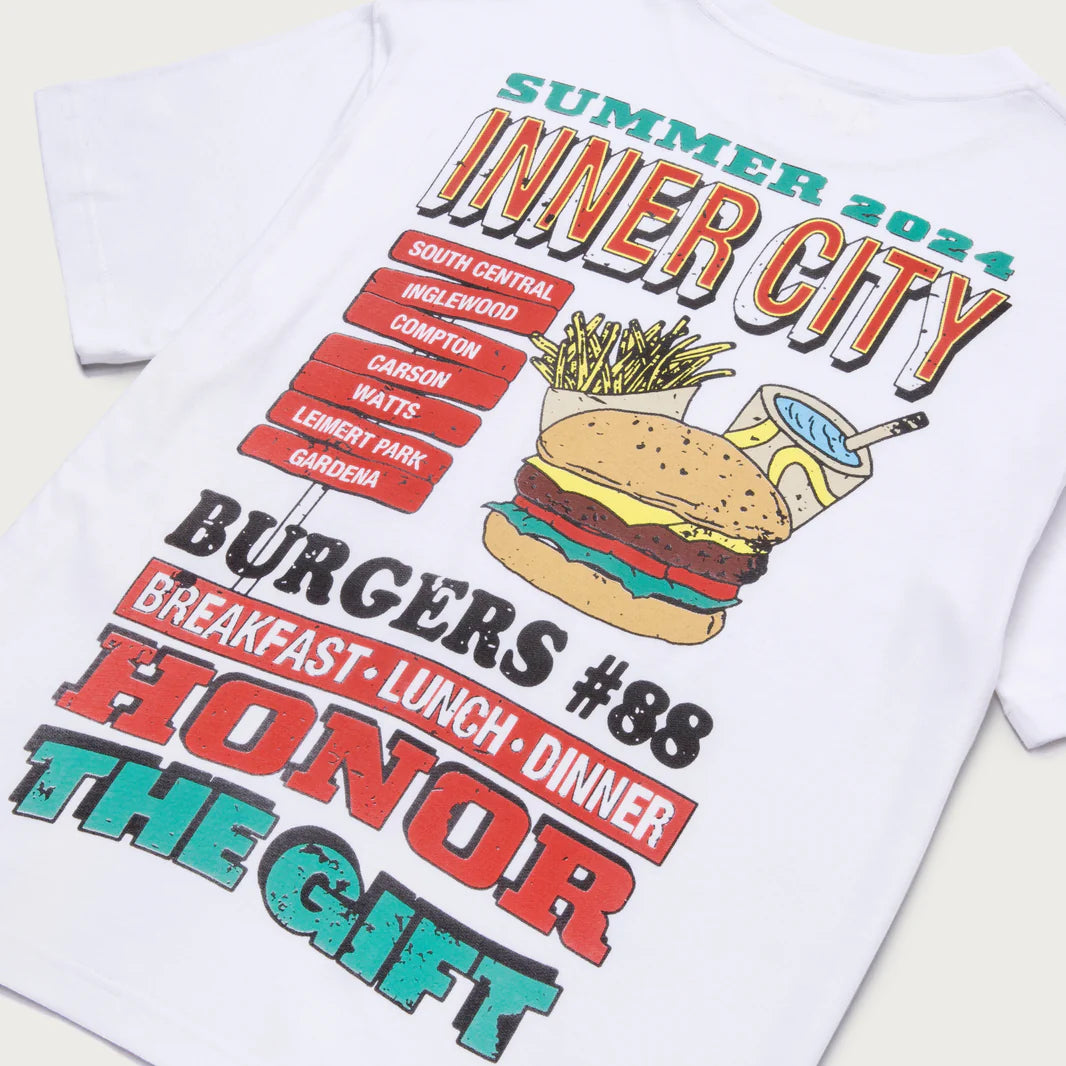Honor the Gift Burgers Tee