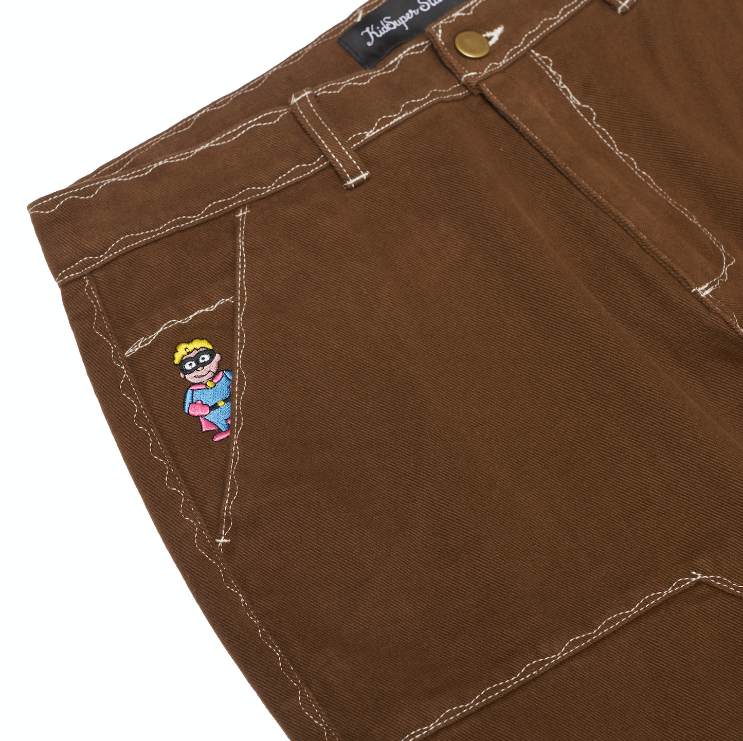 KidSuper Messy Stitched Work Pant