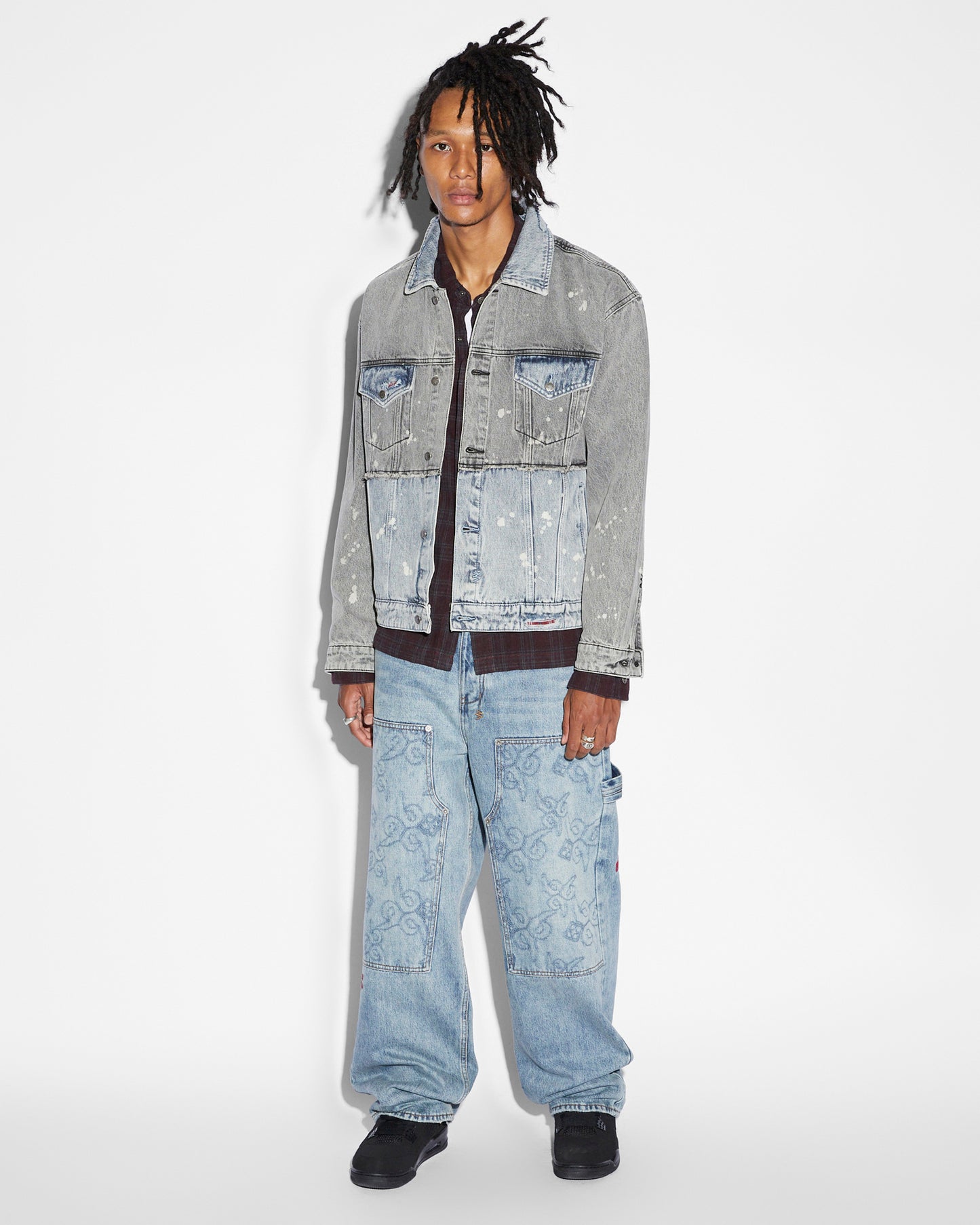 Ksubi Spliced 999 Oh G Jacket Half Tone