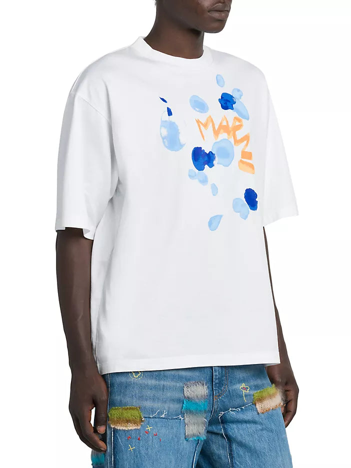 Marni Dripping Flower Tee