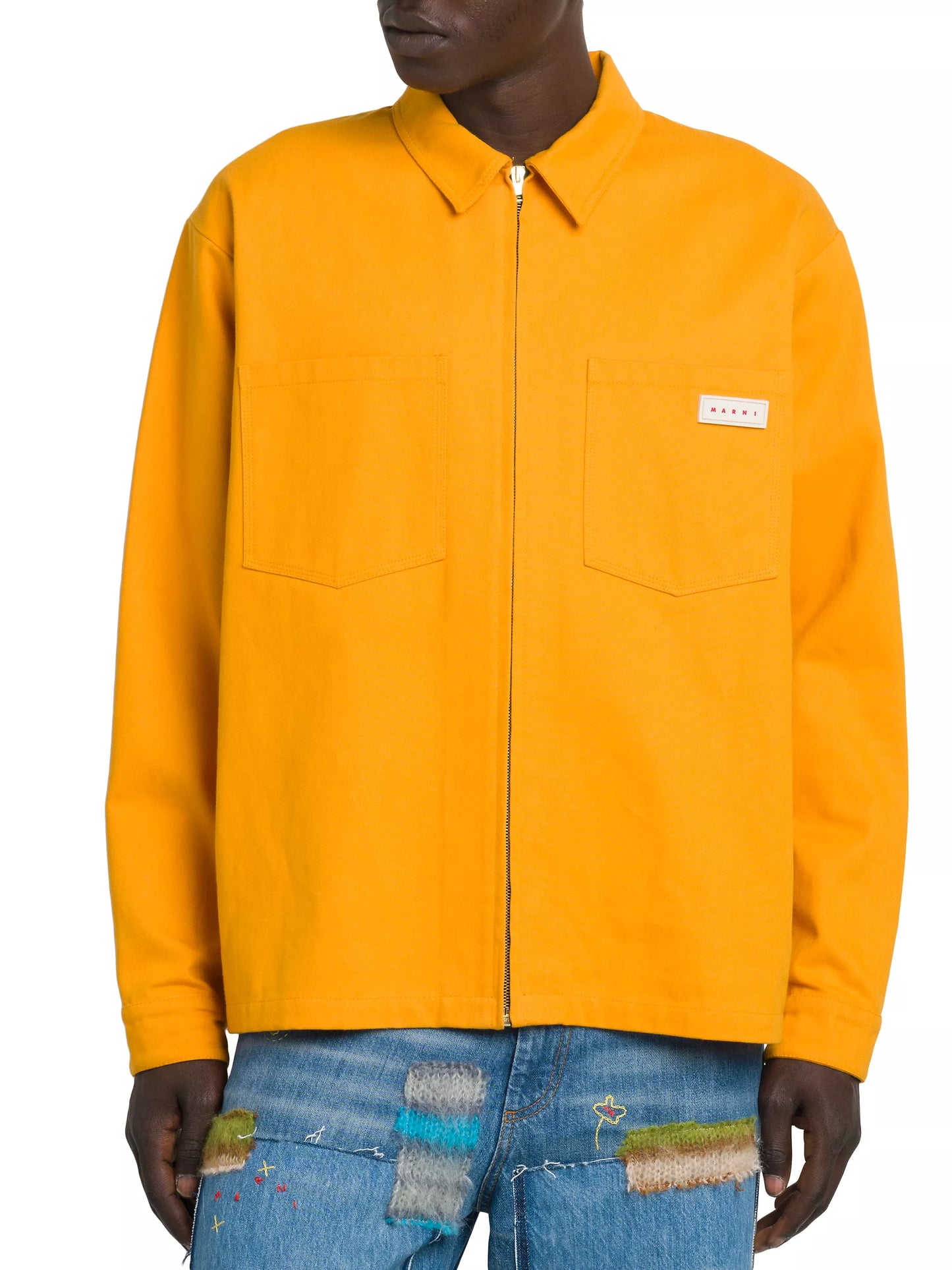 Marni Gabardine Zip-Up