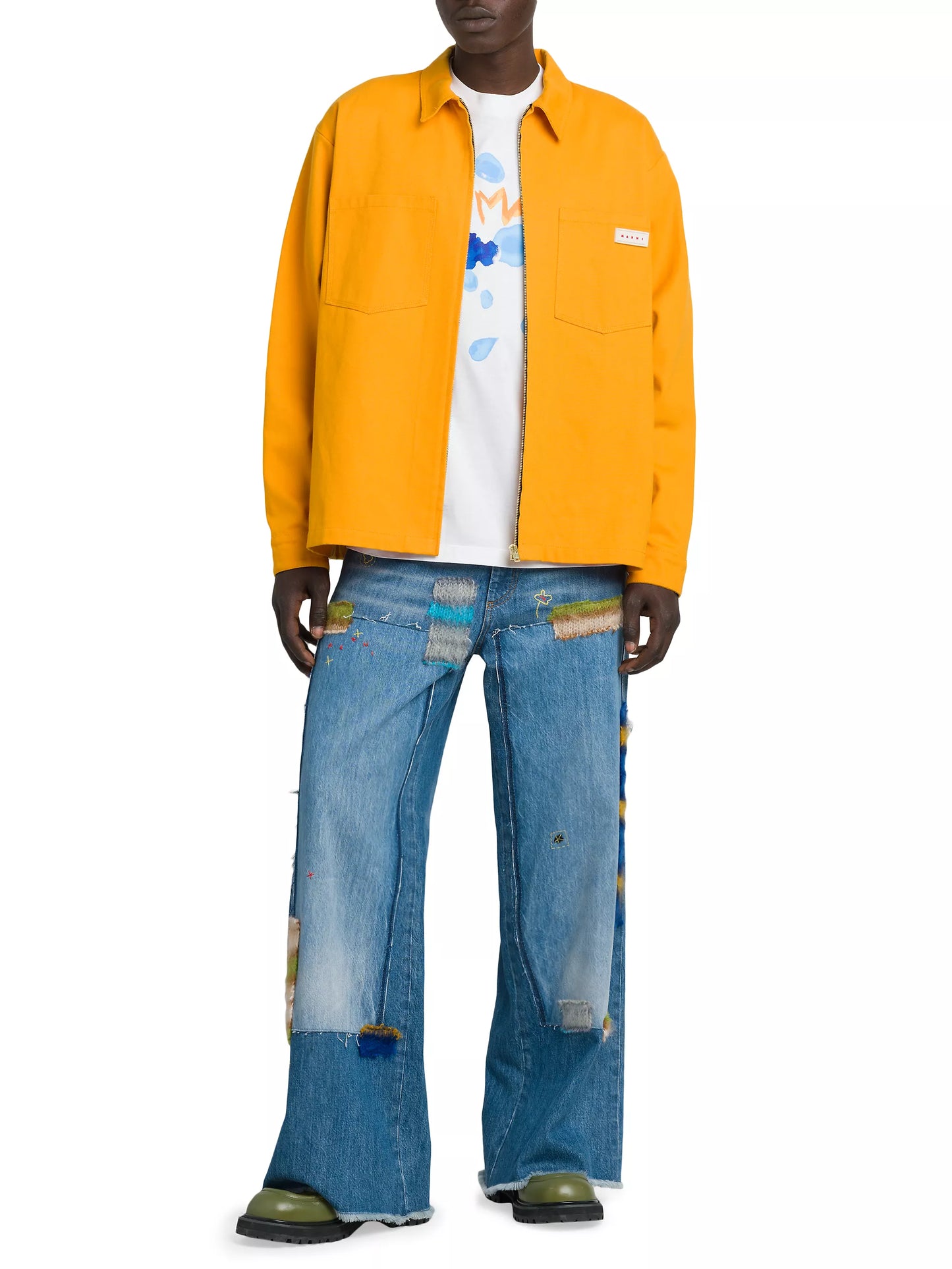 Marni Gabardine Zip-Up
