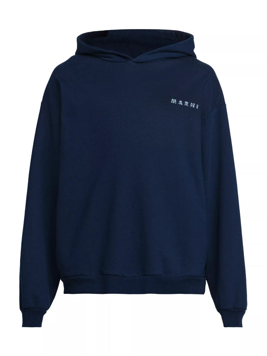 Marni Floral Logo Hoodie