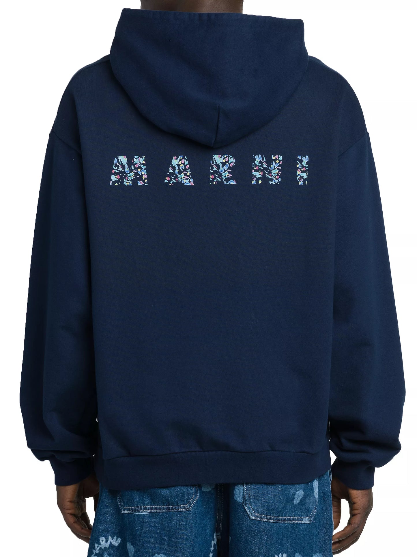 Marni Floral Logo Hoodie