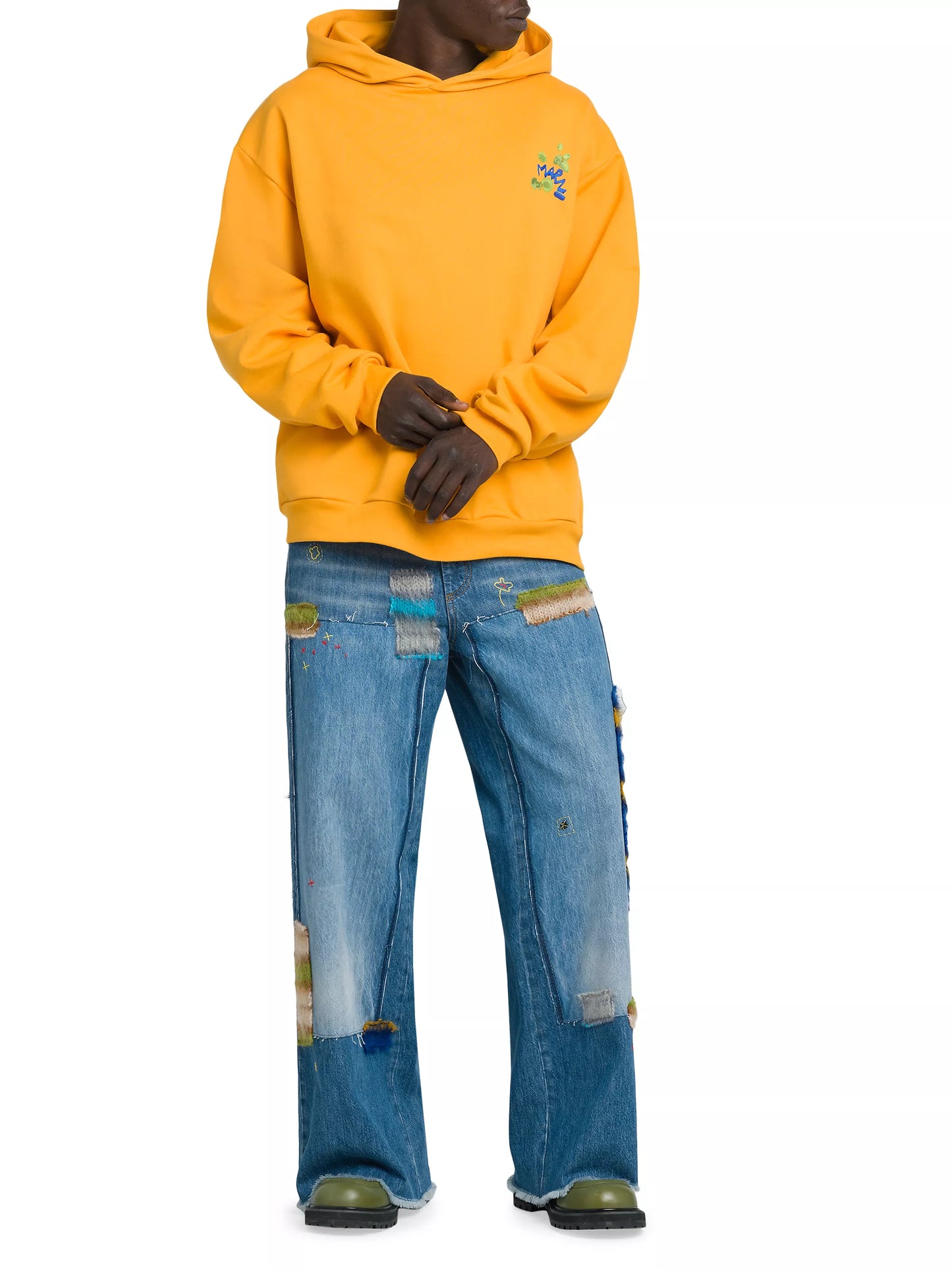 Marni Dripping Flower Hoodie