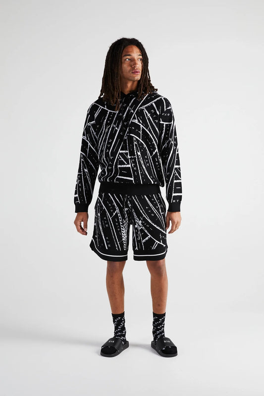 RtA Knit Crossroad Hoodie