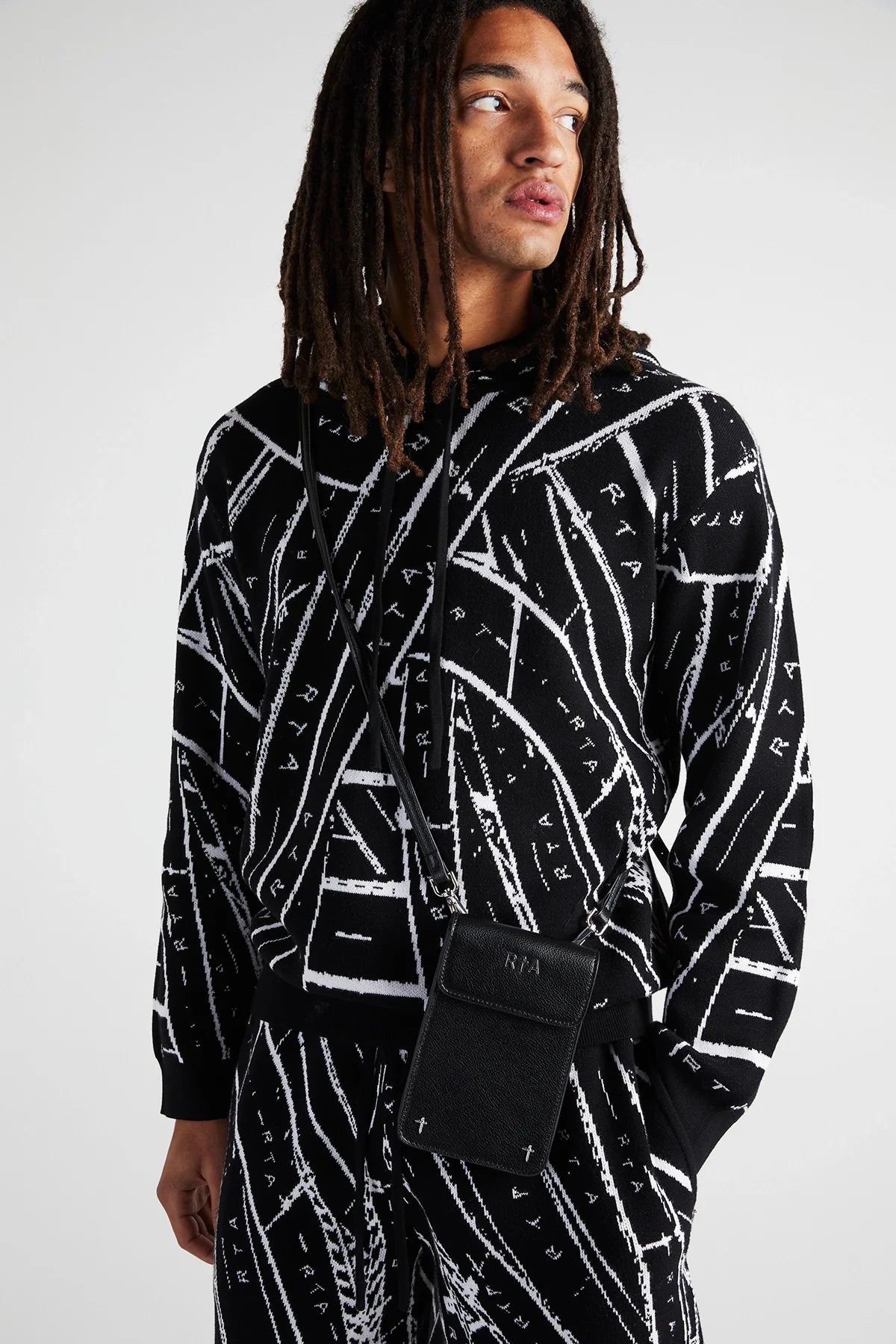 RtA Knit Crossroad Hoodie