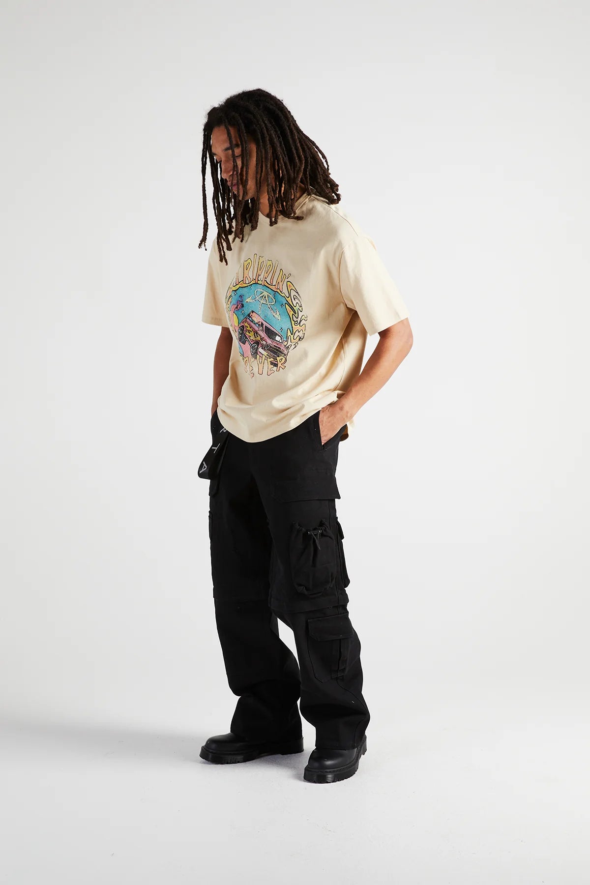 RtA Oversized Trippin Forever Tee
