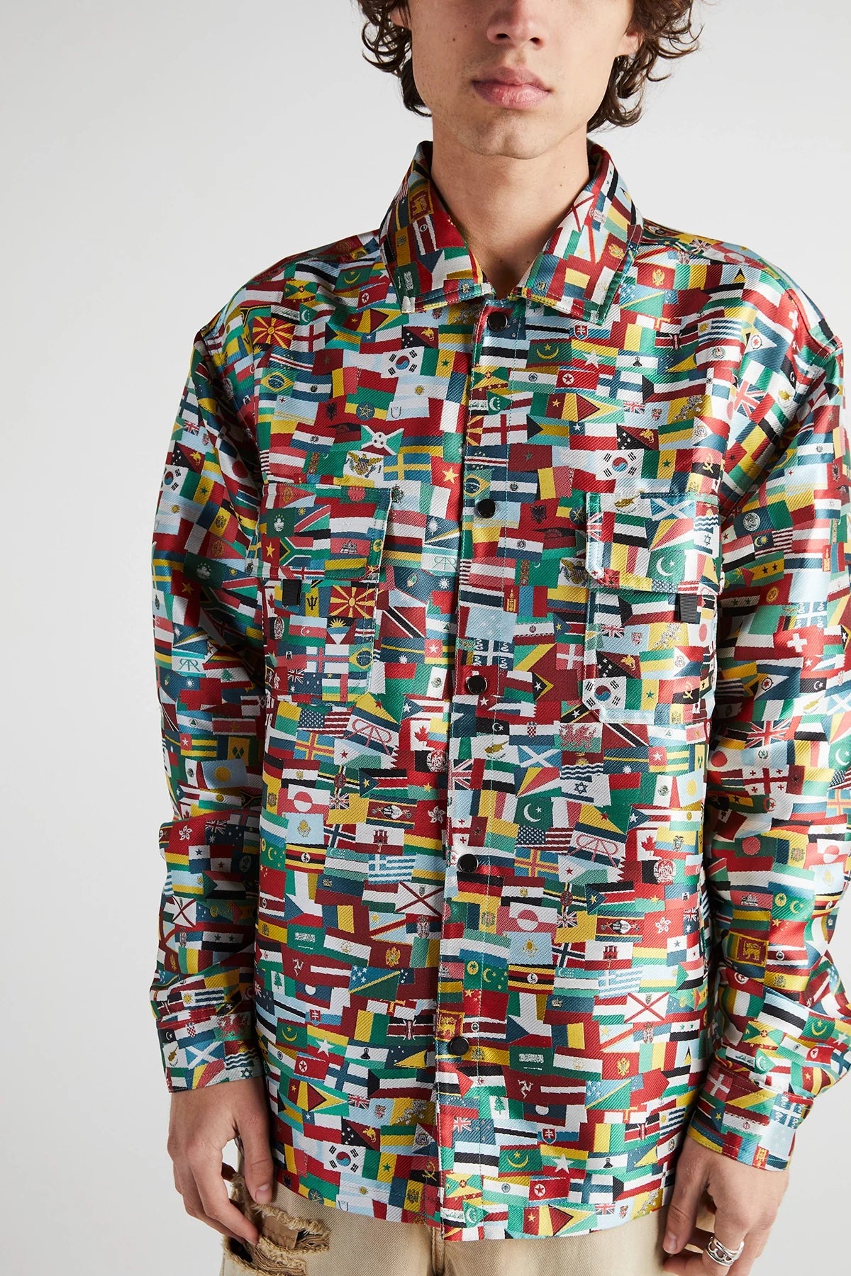 RtA Chest Pocket Shacket - National Flags