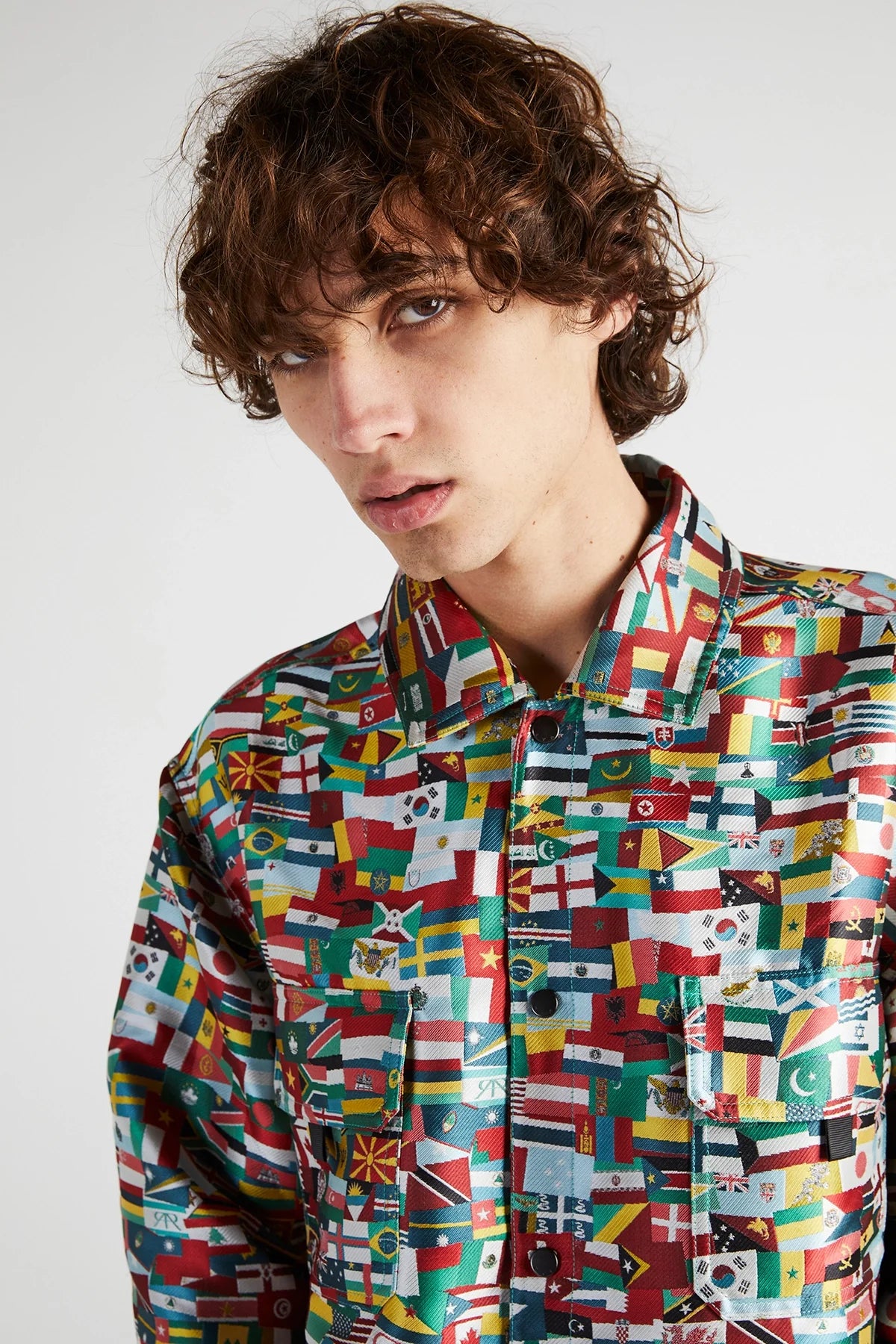 RtA Chest Pocket Shacket - National Flags