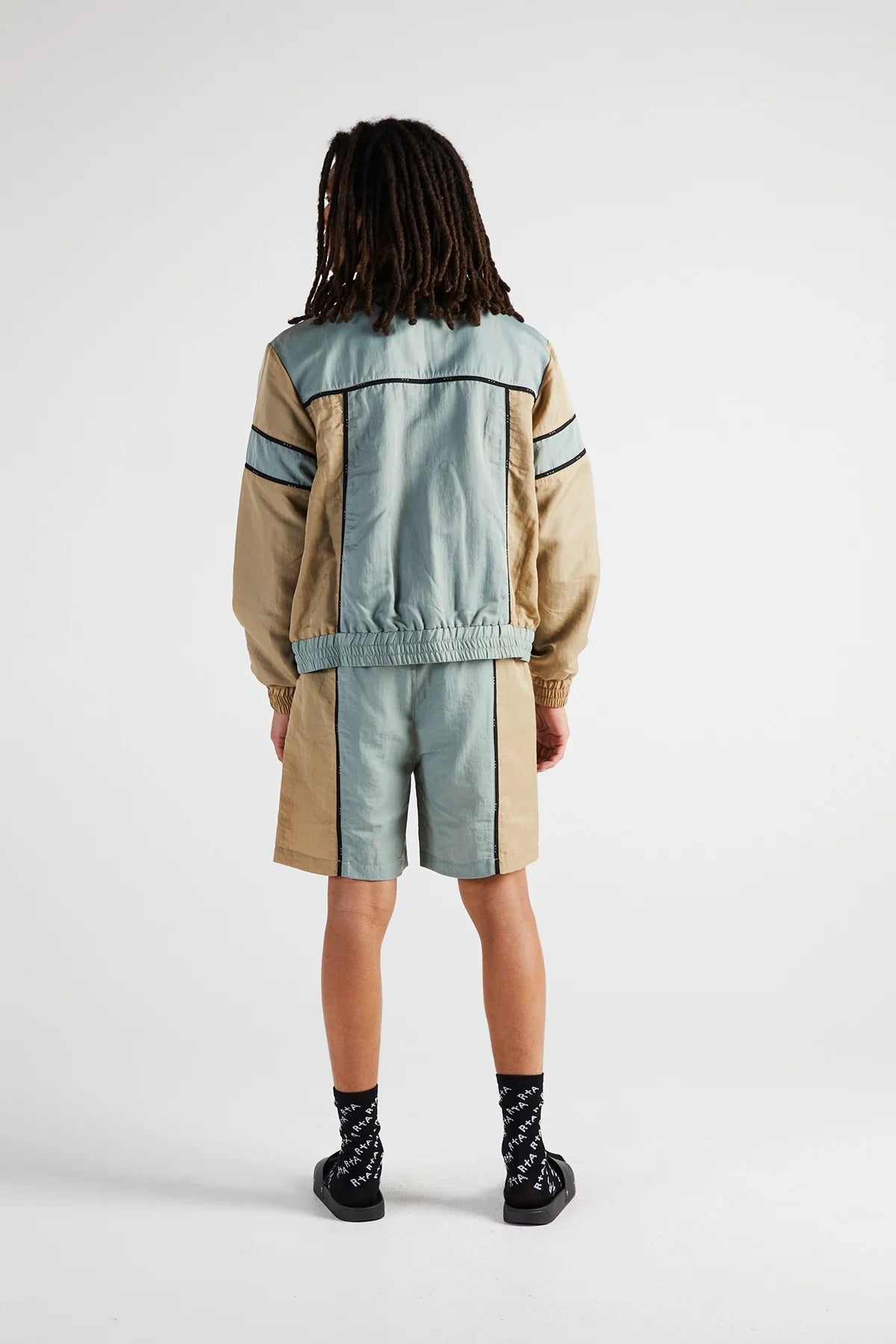 RtA Track Jacket - Tan Sage