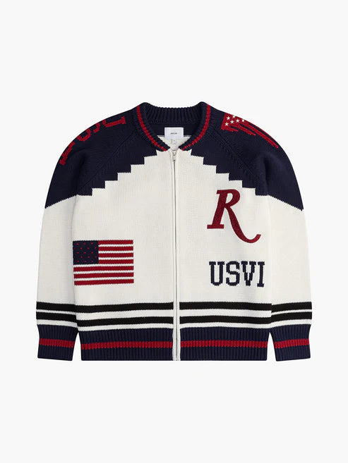 Rhude St. Croix Knit Zip-Up