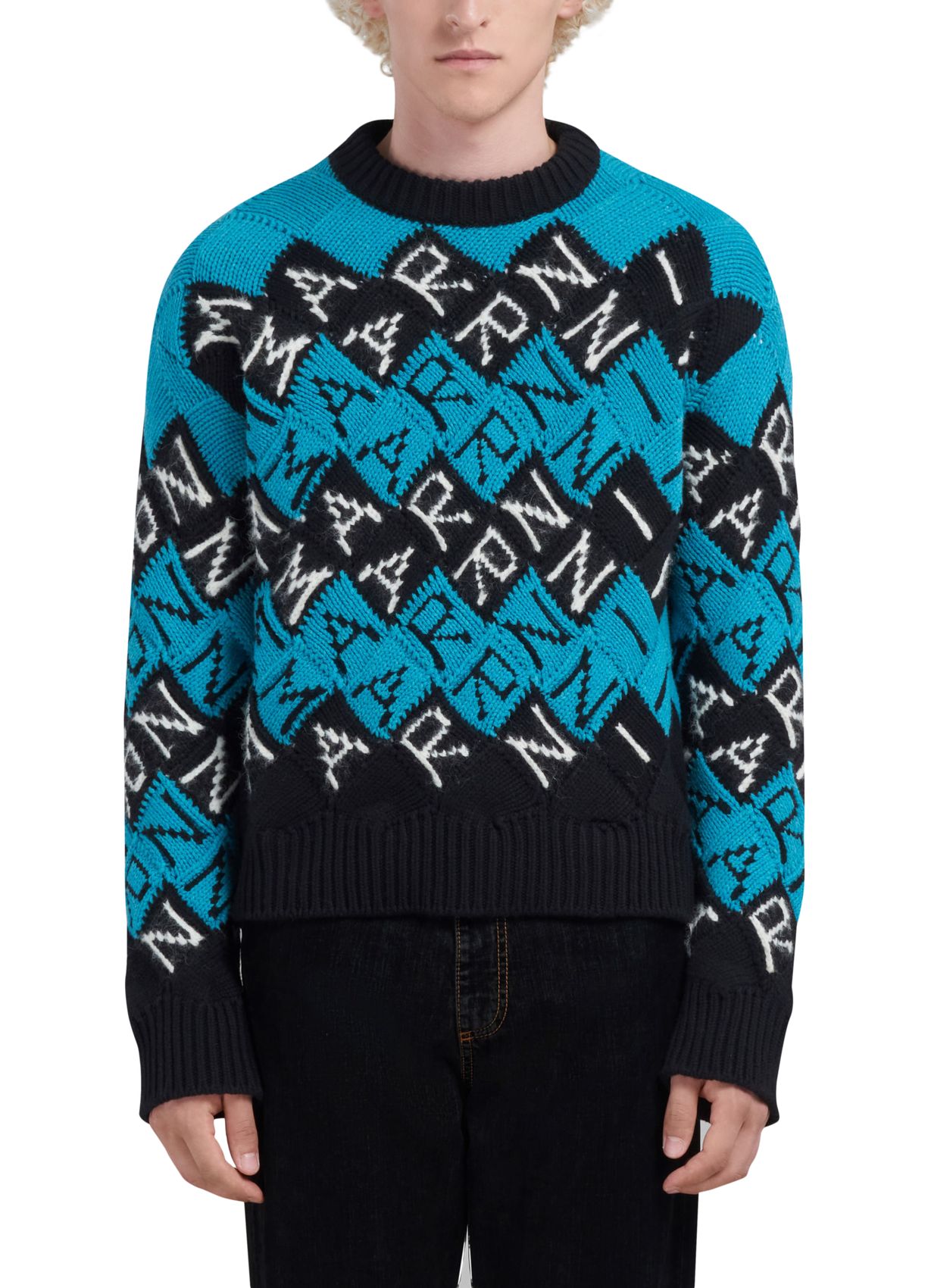 Marni 3D Block Logo Sweater