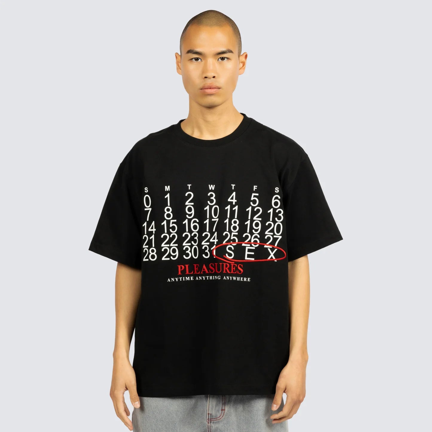 Pleasures Calendar Heavy T-Shirt
