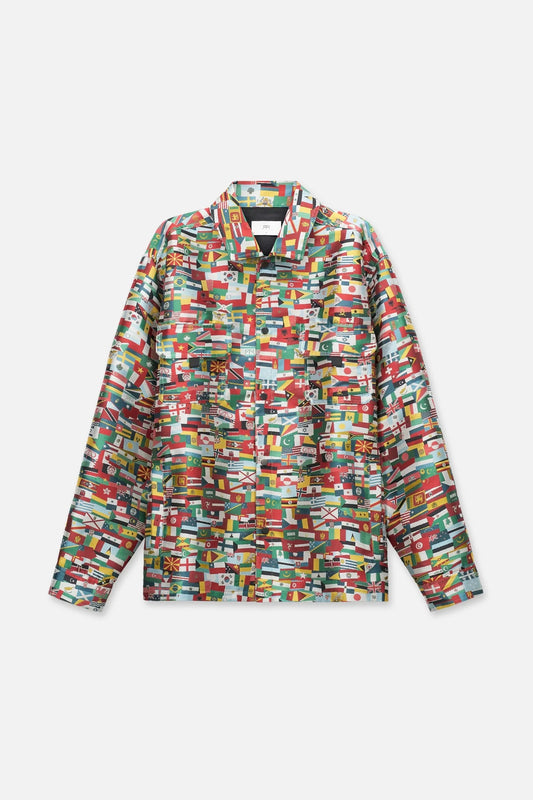 RtA Chest Pocket Shacket - National Flags