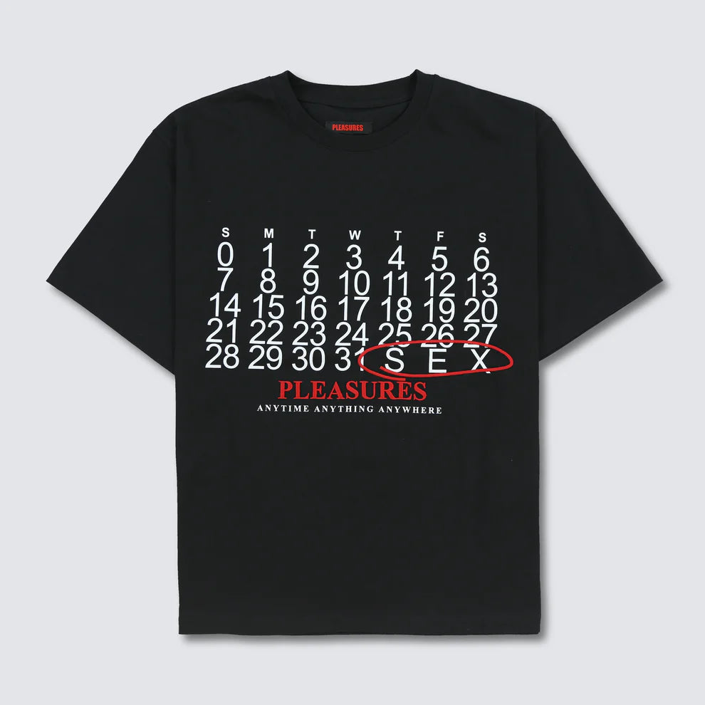 Pleasures Calendar Heavy T-Shirt