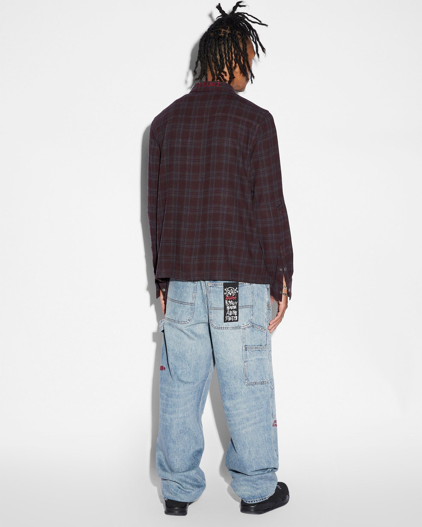 Ksubi Spliced 999 Ls Shirt Half Tone