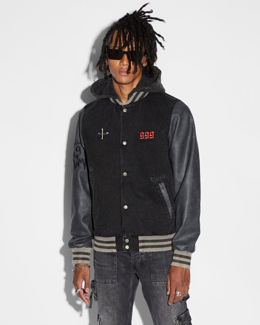 Ksubi 999 Kollage Jacket Faded Black