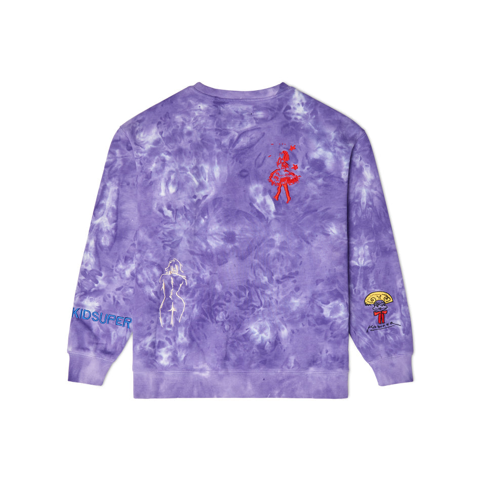 KidSuper Dyed Super Crewneck