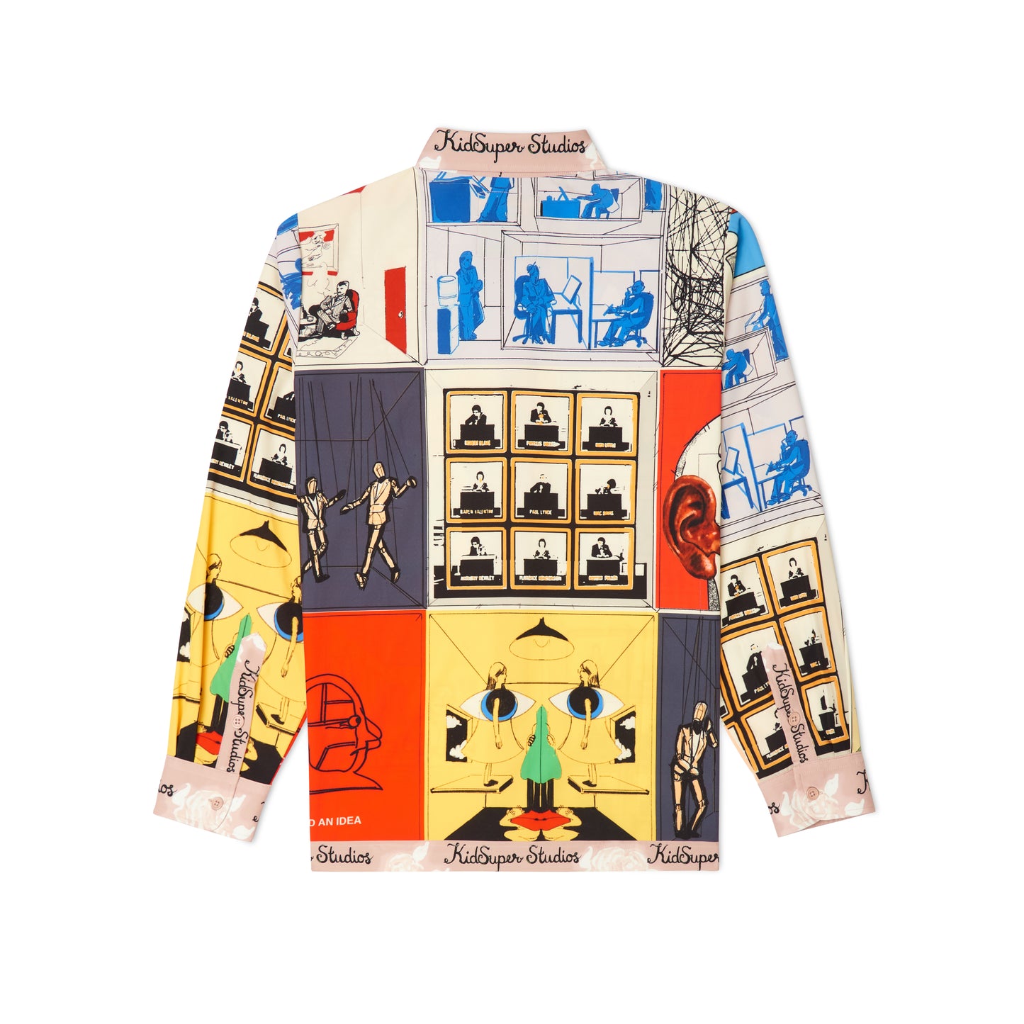 KidSuper Printed Satin Shirt