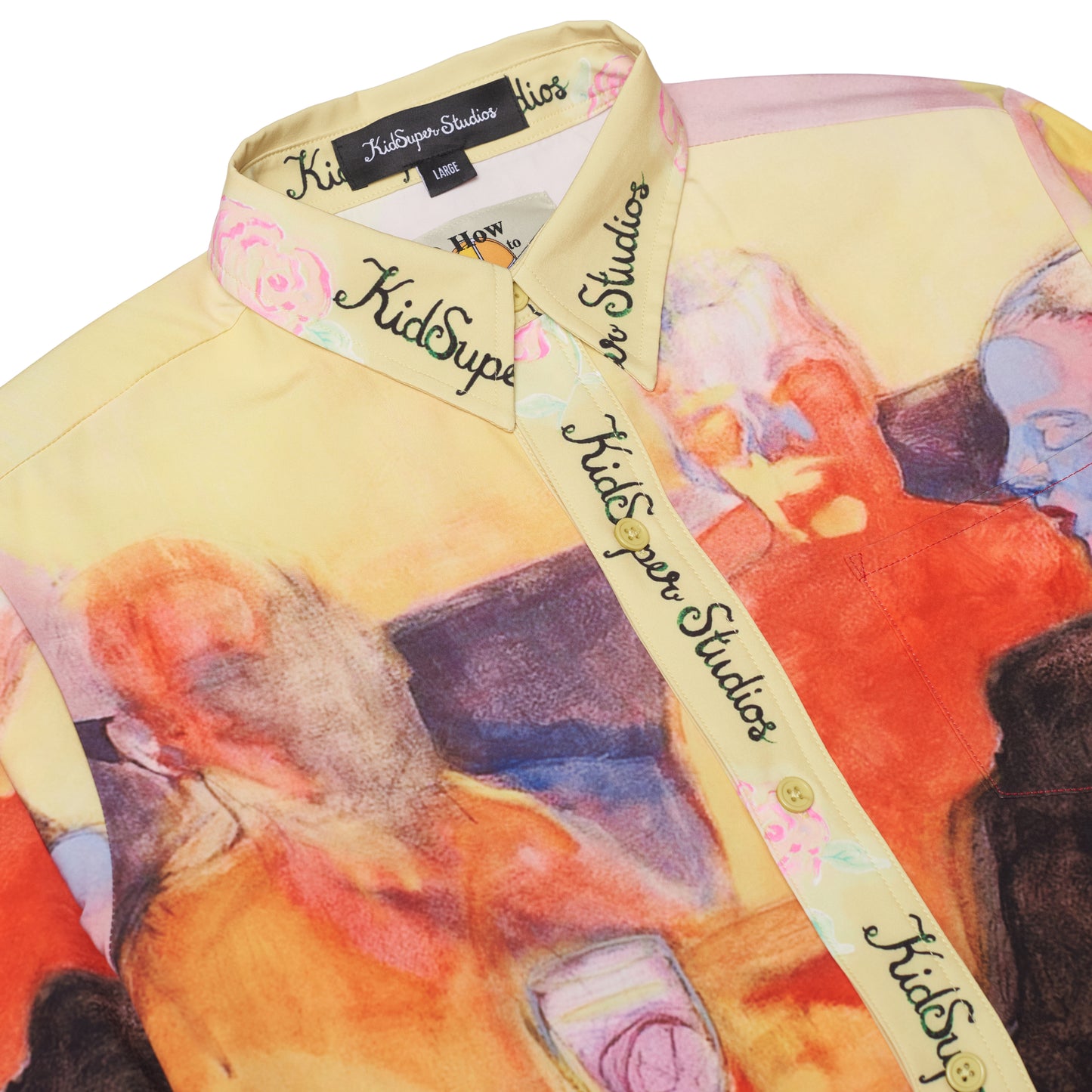 KidSuper Printed Satin Shirt