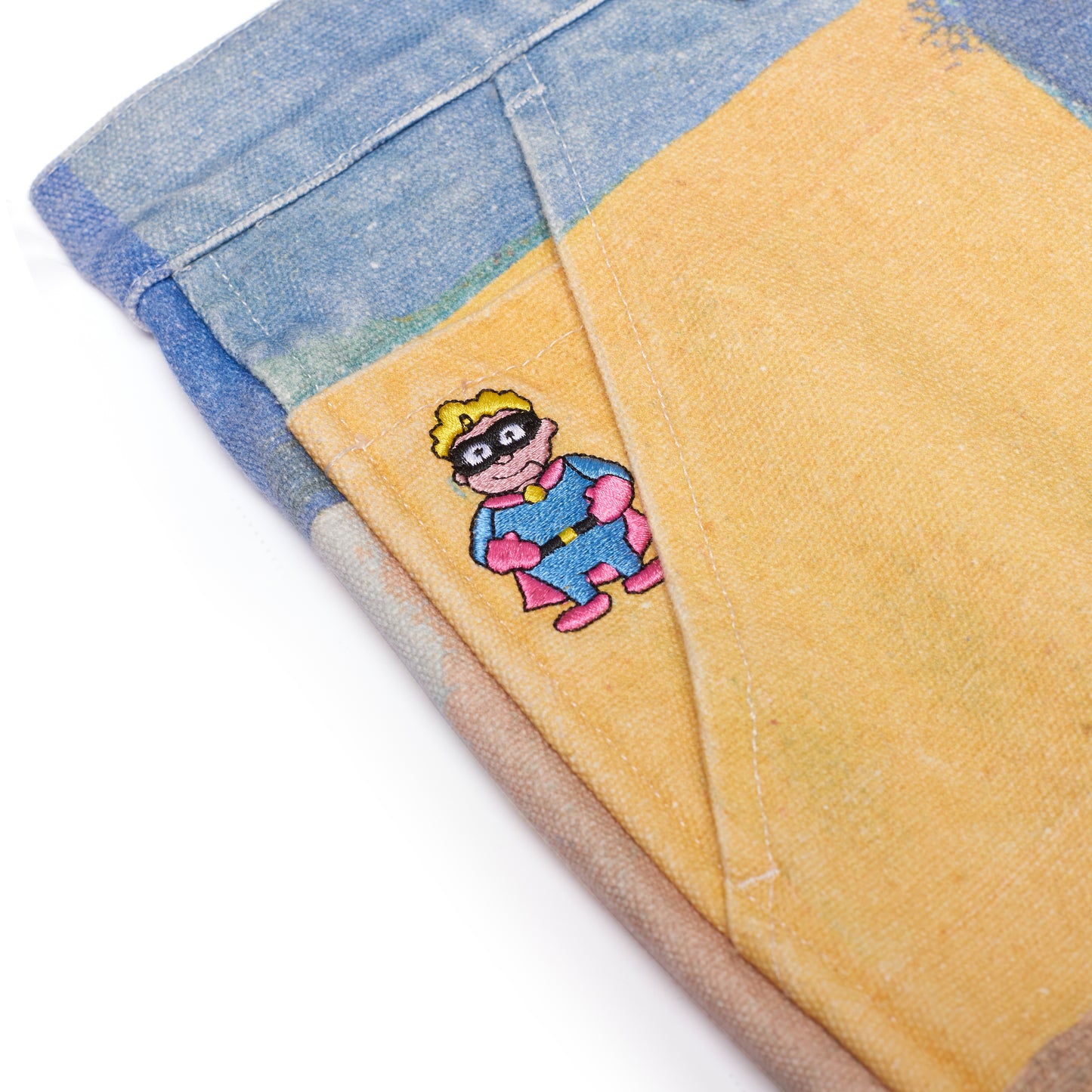 KidSuper Checkered Painted Work Pant