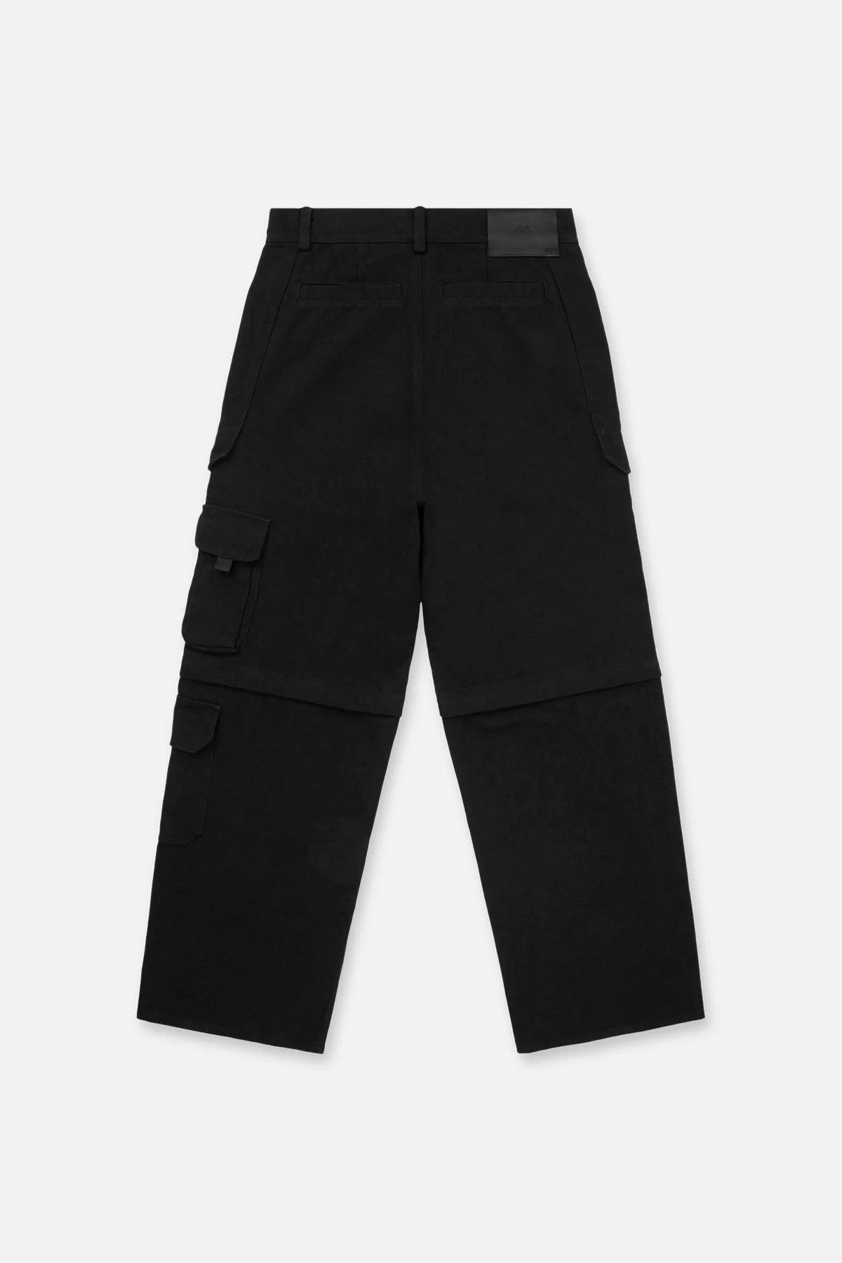 RtA Multi Pocket Cargo Pant Black Destroyed