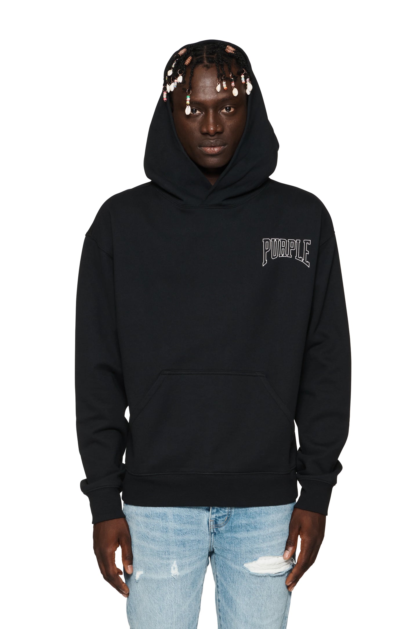 Purple Brand Fallen Hoodie