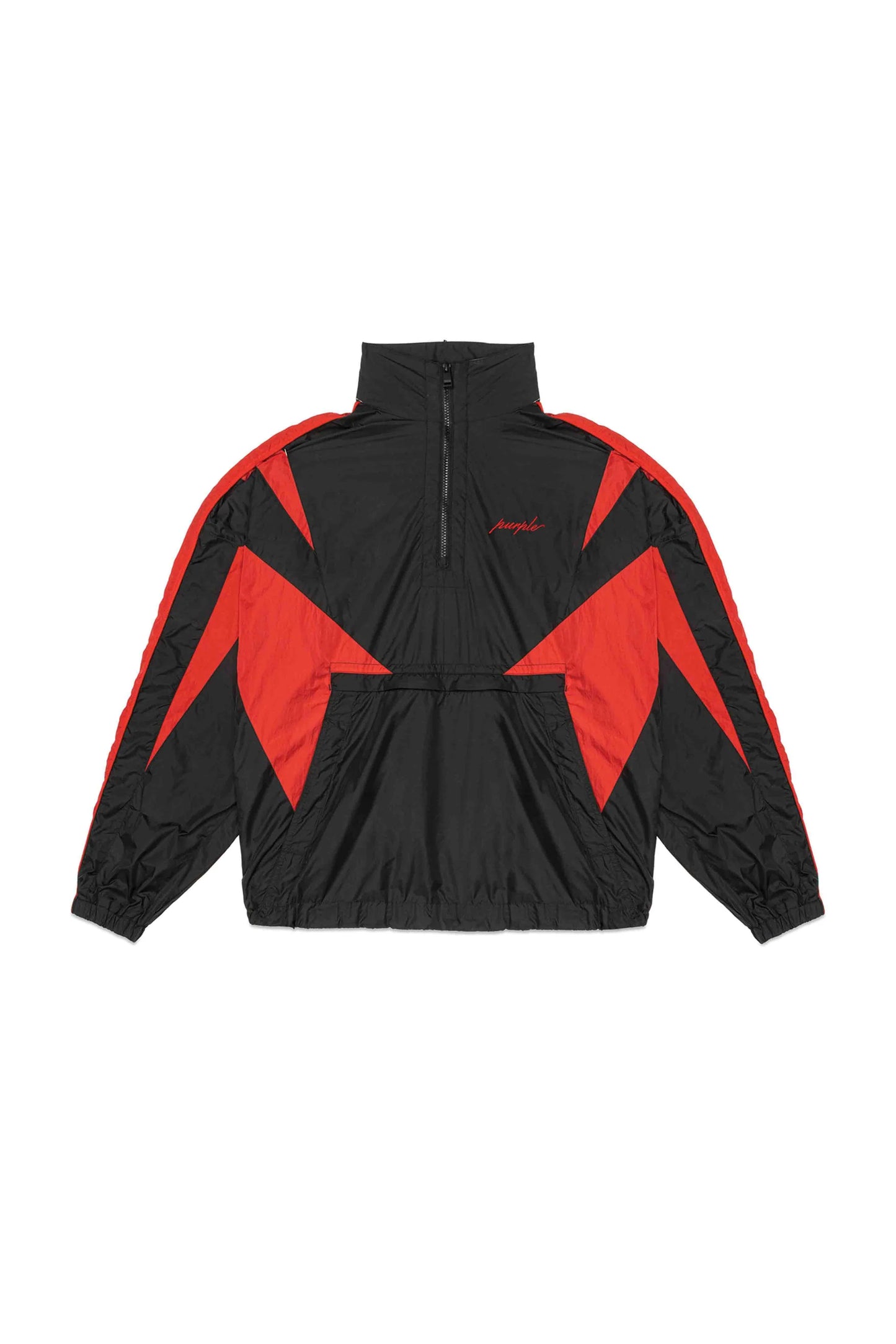 Purple Brand Color Blocked Track Jacket