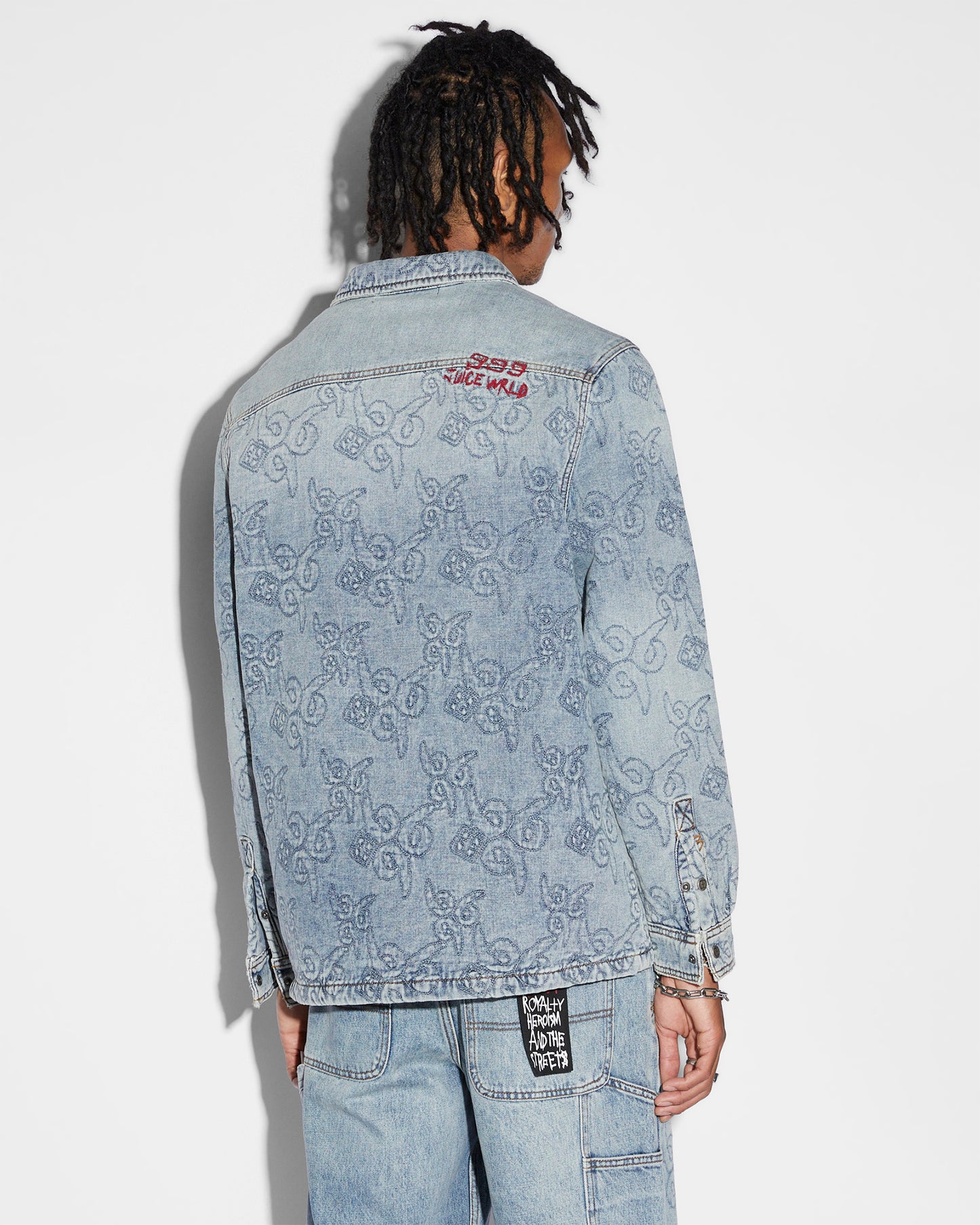 Ksubi Quilted Ls Shirt K9 Stoned