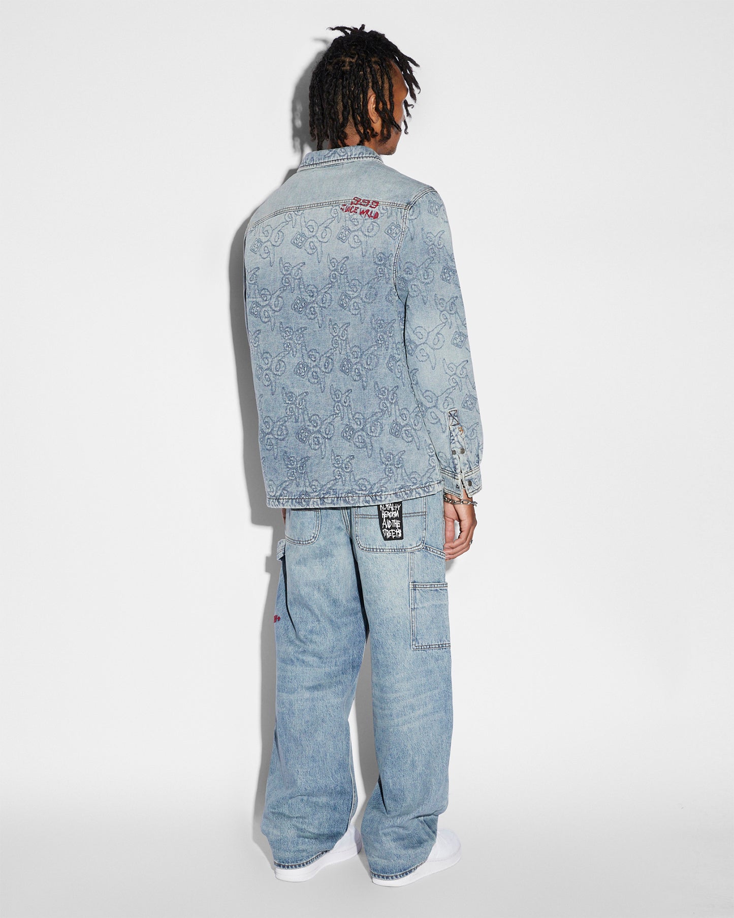 Ksubi Quilted Ls Shirt K9 Stoned