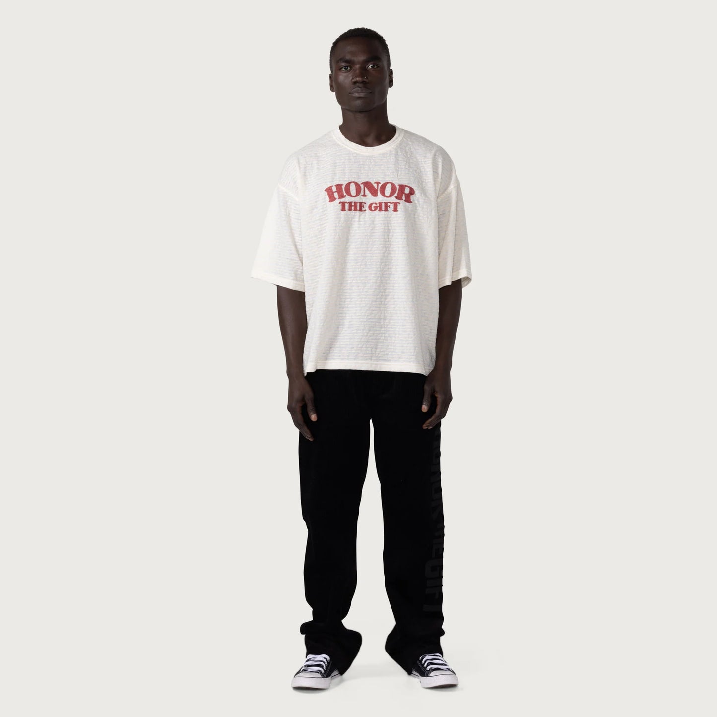 Honor The Gift Stripe Box Tee