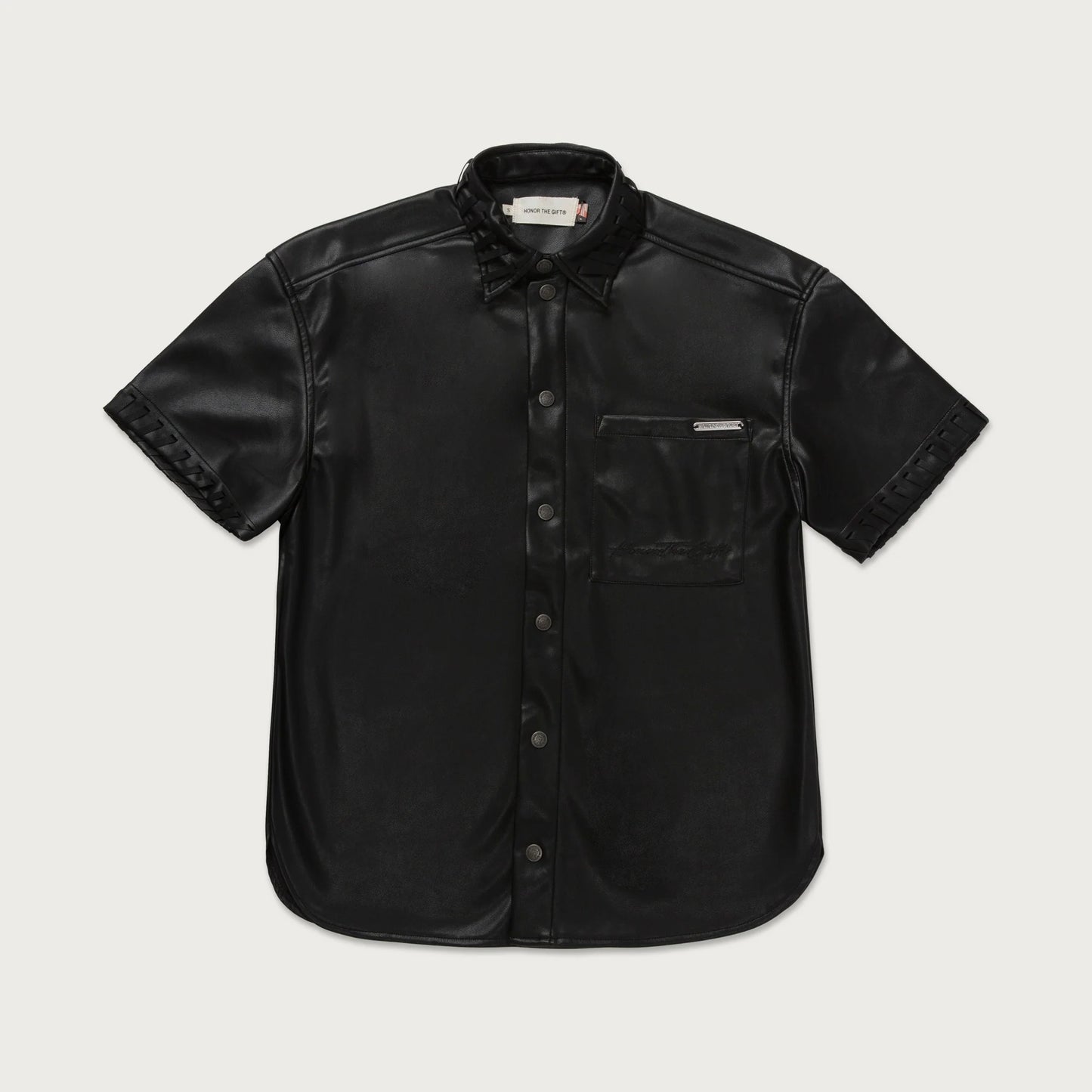 Honor The Gift Women's Vegan Leather Shirt