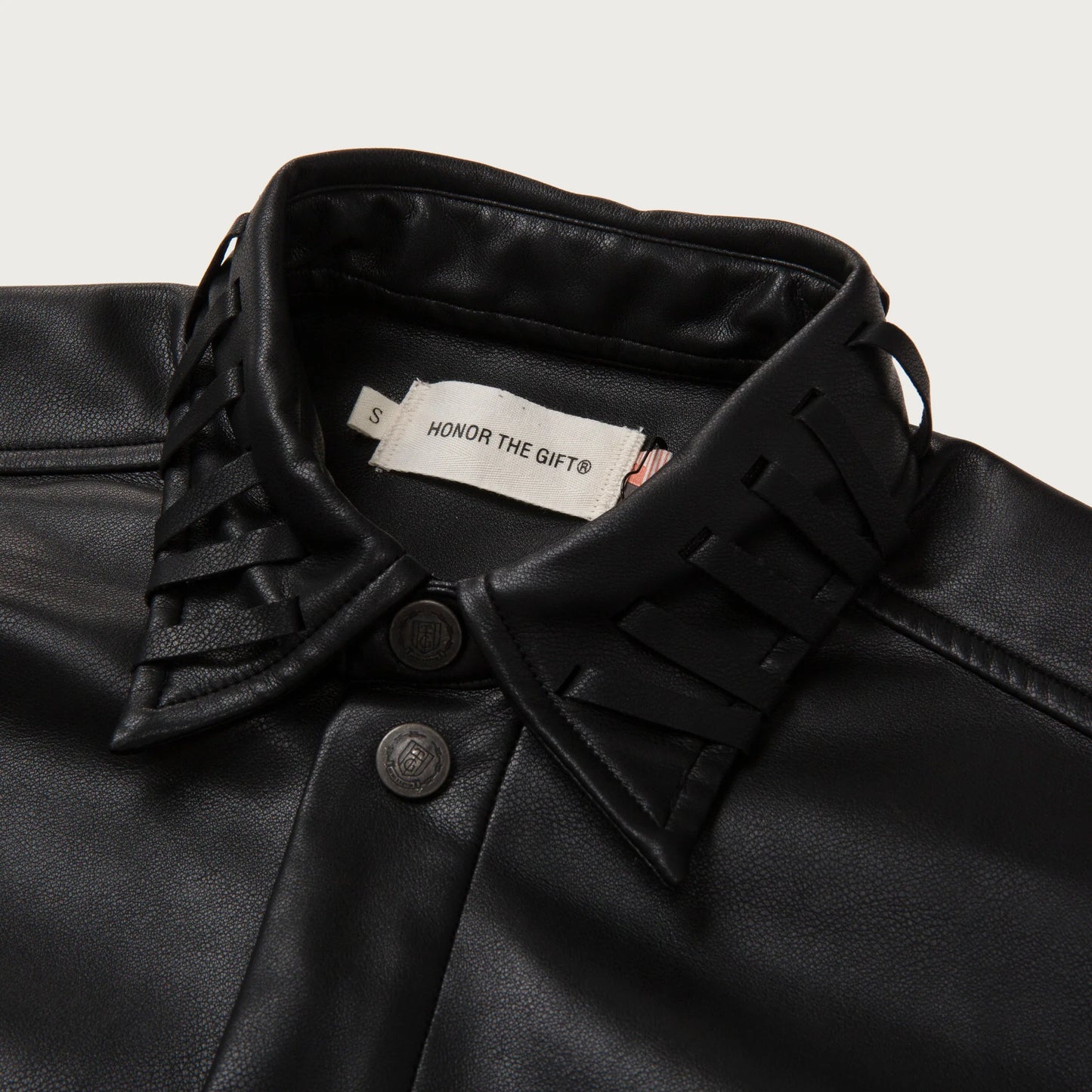 Honor The Gift Women's Vegan Leather Shirt