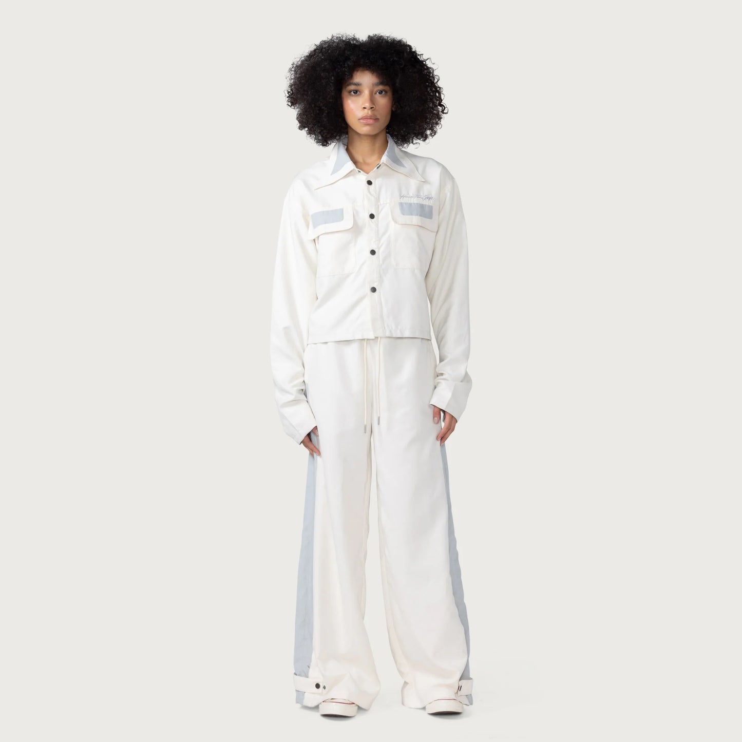 Honor The Gift Womens Wide Leg Track Pant