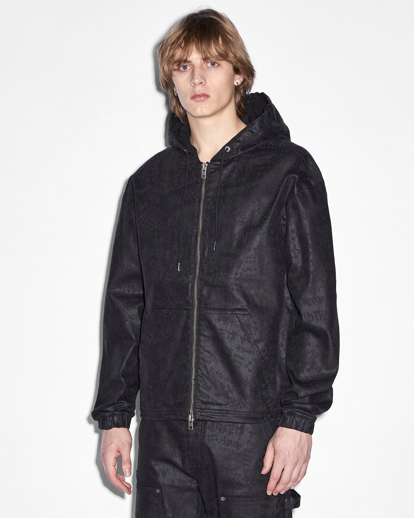 Ksubi Zip Hoodie Black Grease