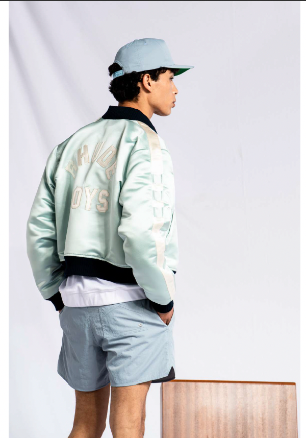 Rhude Satin Bomber Rhude Boys