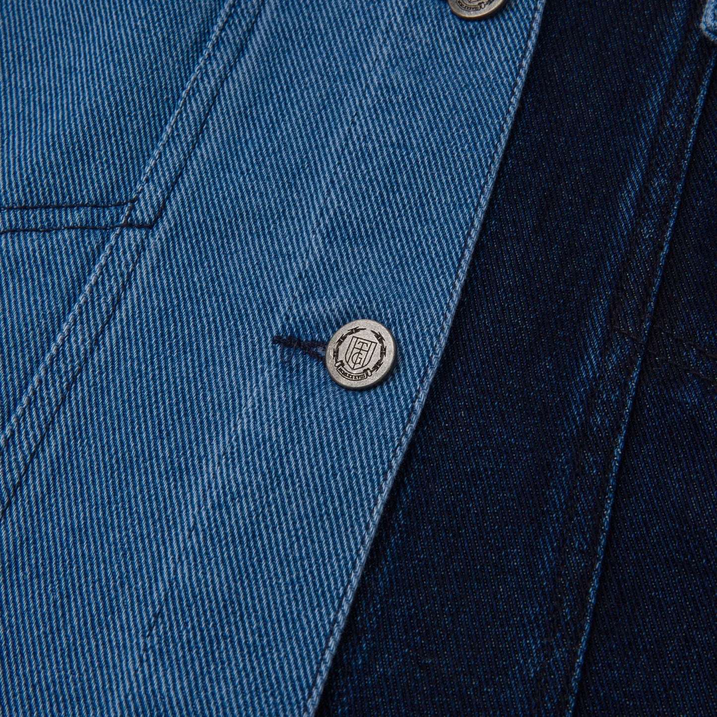 Honor The Gift Womens Patch Denim Jacket