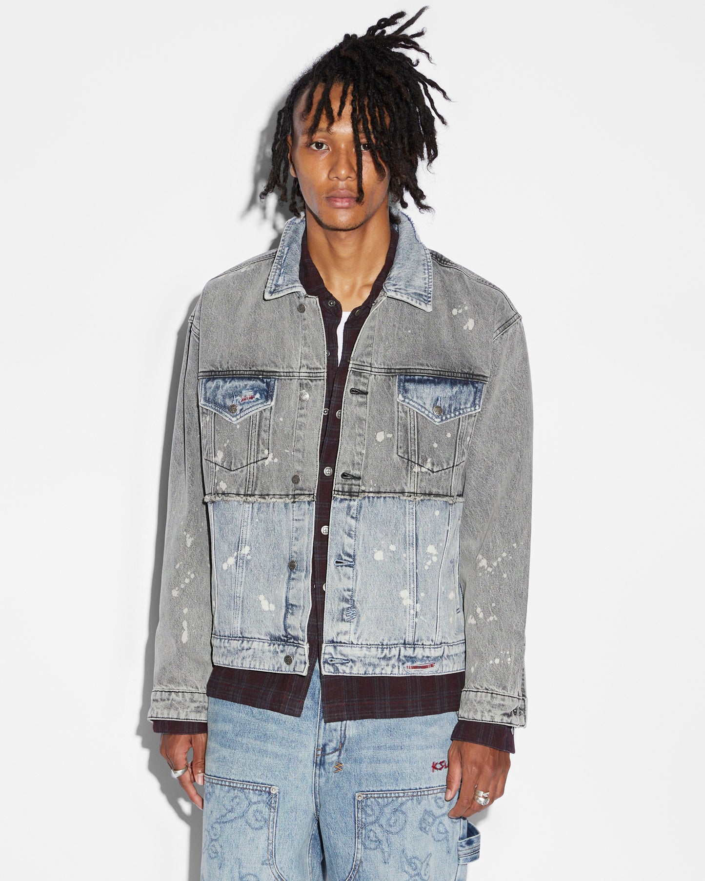 Ksubi Spliced 999 Oh G Jacket Half Tone