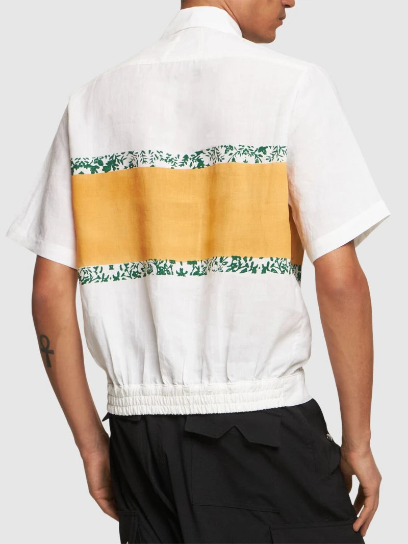 Rhude Linen Cuban Shirt