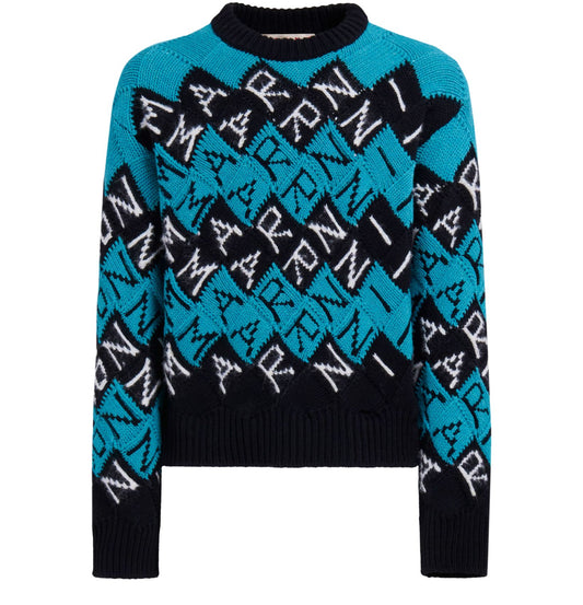 Marni 3D Block Logo Sweater