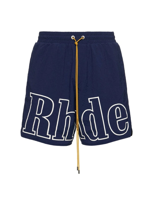 Rhude Logo Track Short