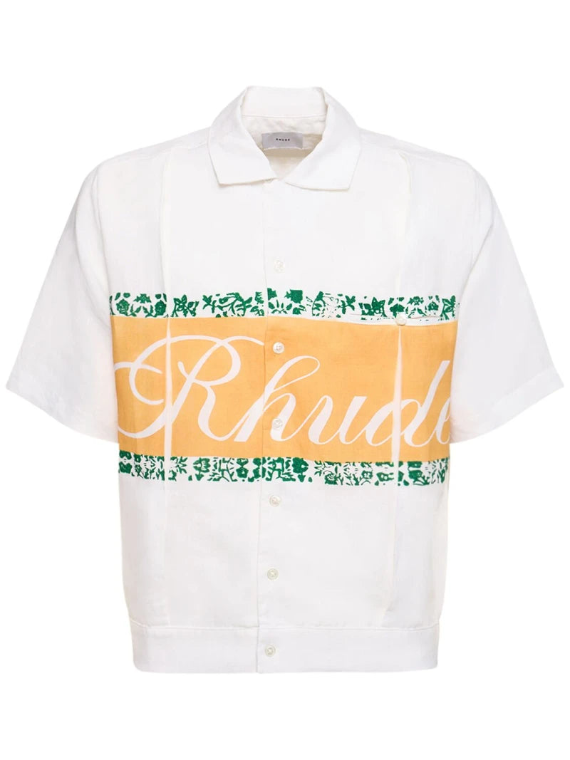 Rhude Linen Cuban Shirt