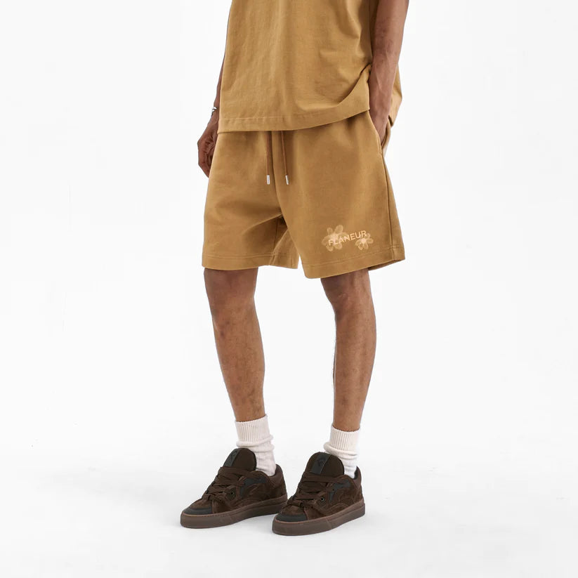 Flaneur Floral Watercolor Shorts