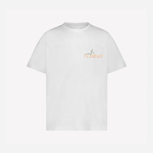 Flaneur Passage of Time T-Shirt White