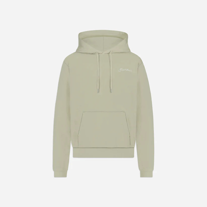 Flaneur Signature Hoodie Beige