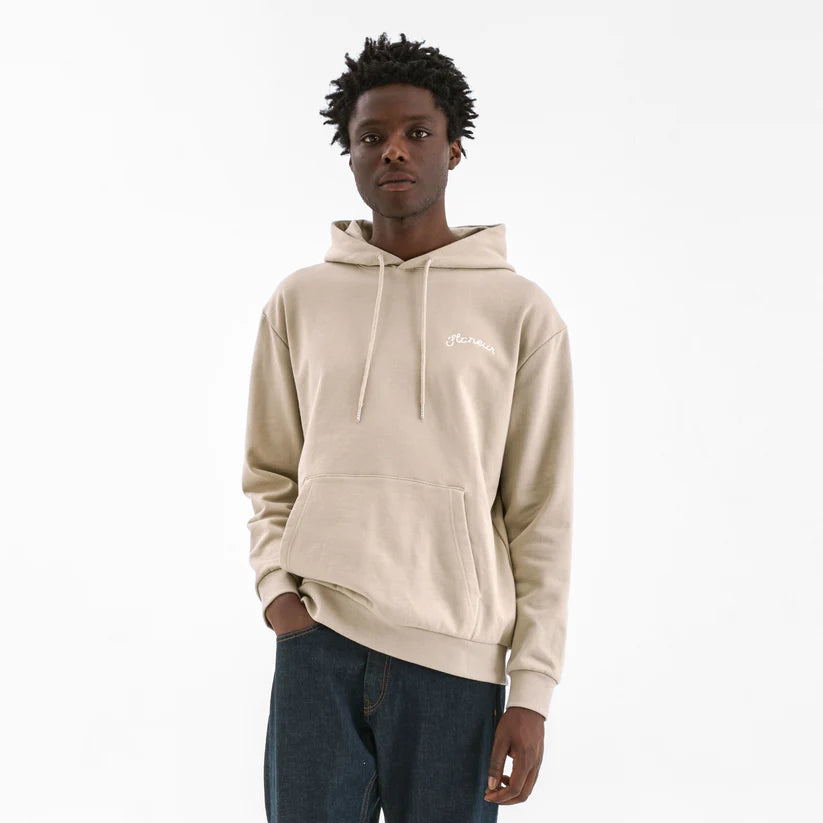 Flaneur Signature Hoodie Beige
