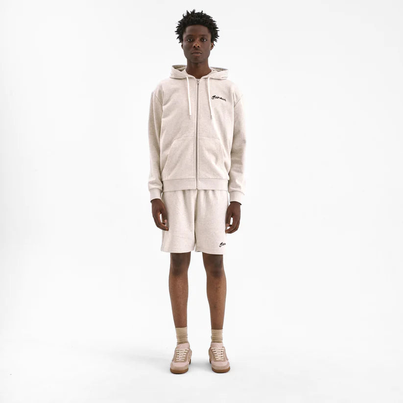 Flaneur Signature Zip-Up Hoodie